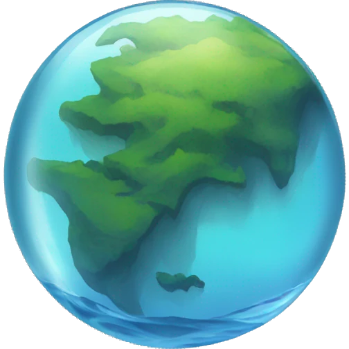 water sphere emoji