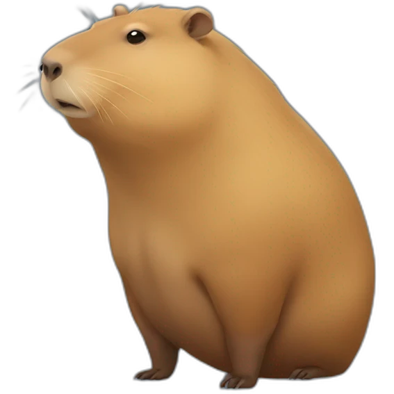 fat fat fat capybara emoji