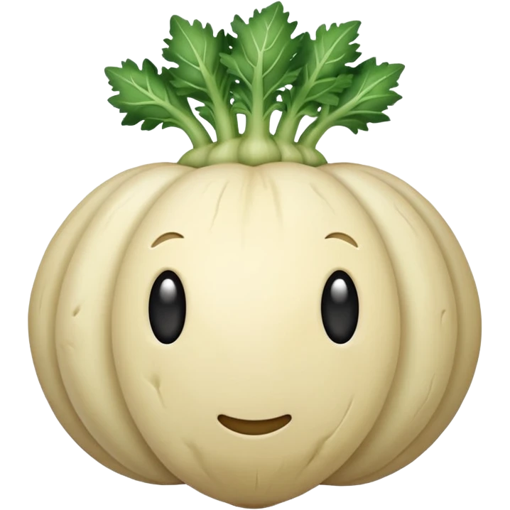 celeriacwithout green parts emoji