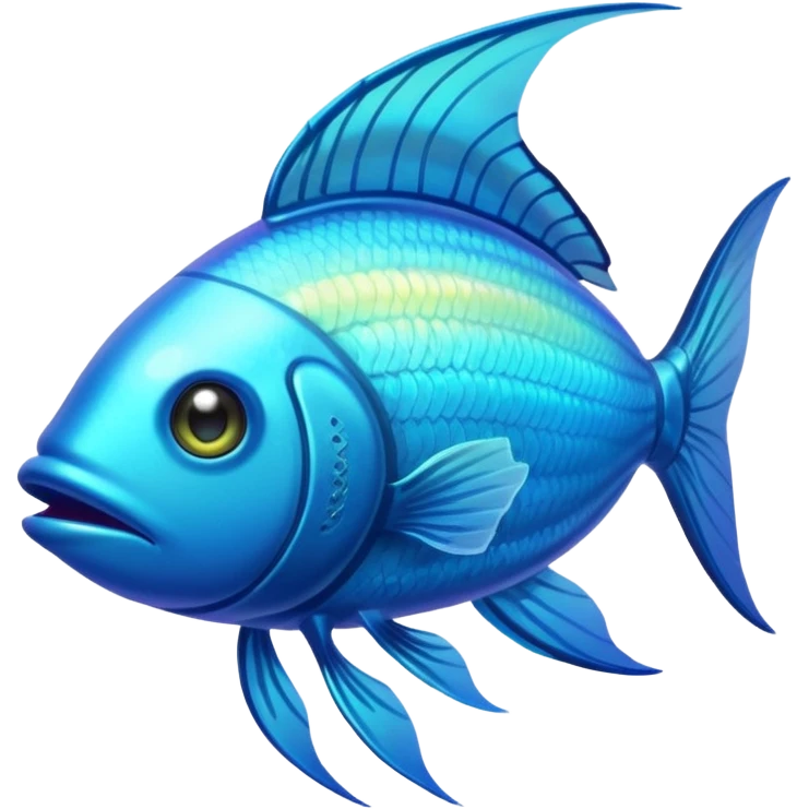 Lanternfish – Small fish with glowing lure on head emoji