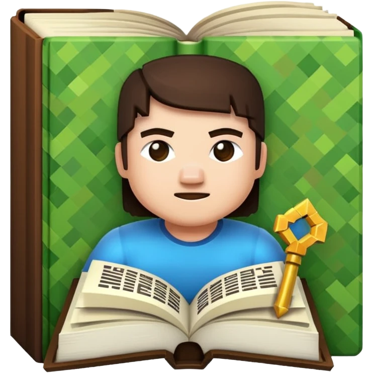 tôi muốn 1 khối book minecraft emoji