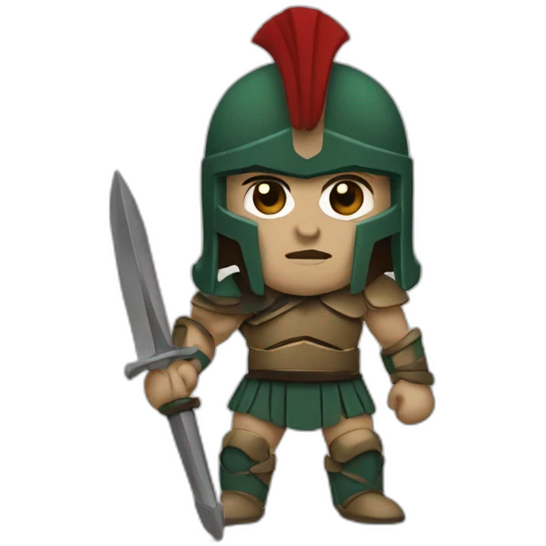 Spartan warrior emoji