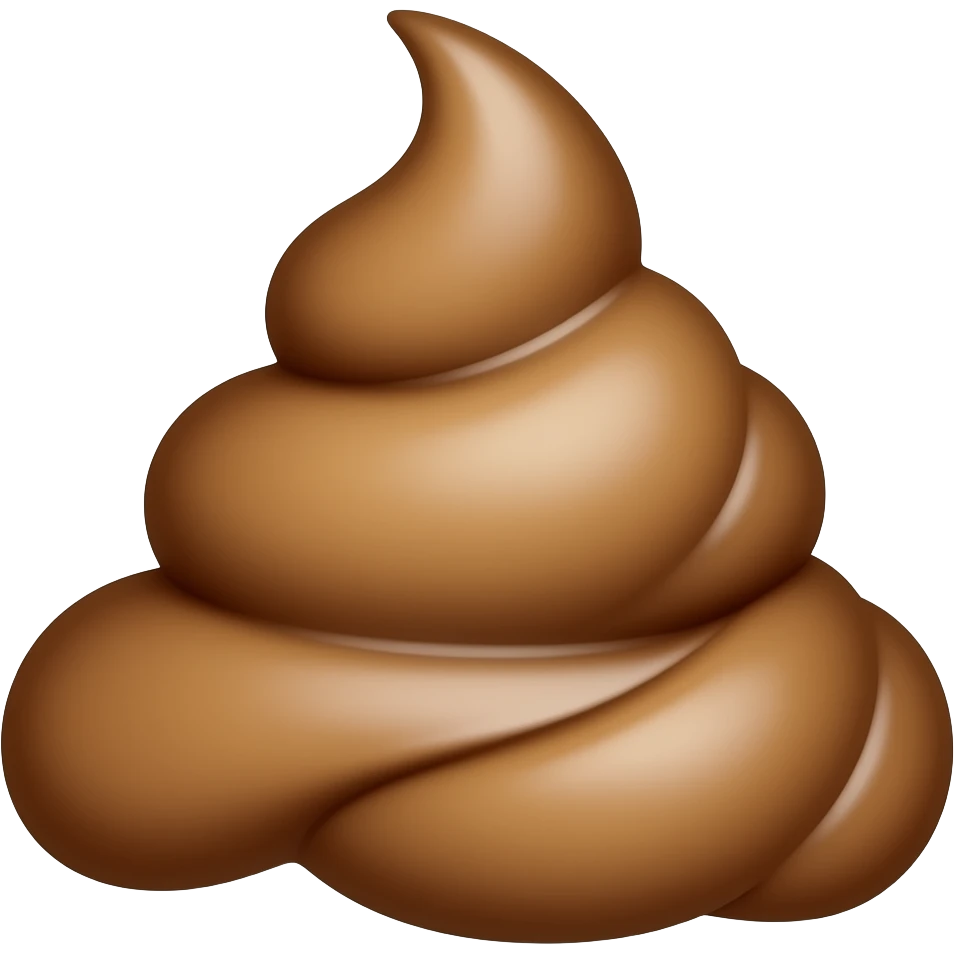 create emoji of someone eating poop emoji