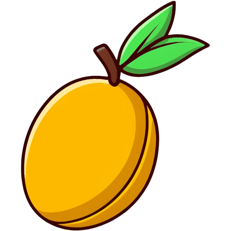 mango fruit emoji