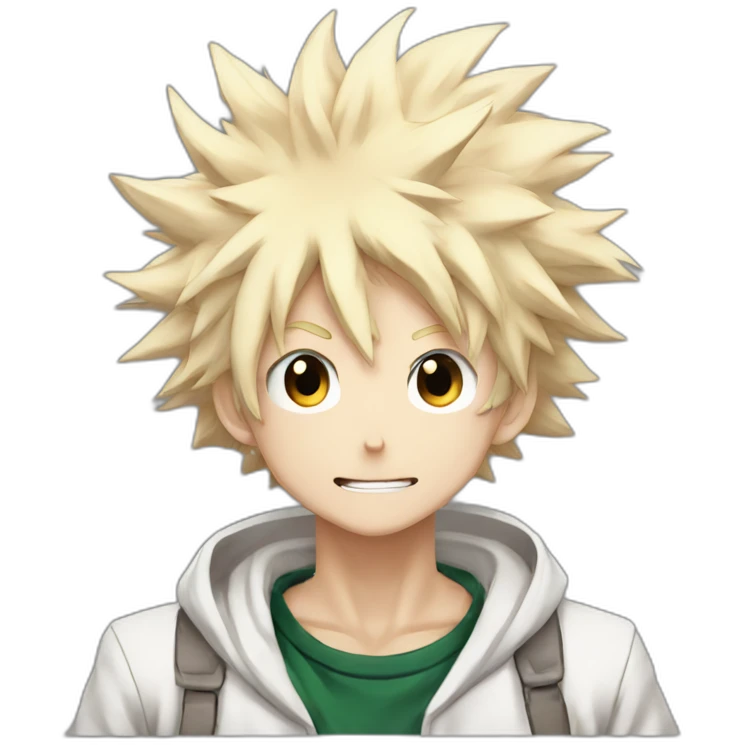 Bakugo my hero academia manga emoji