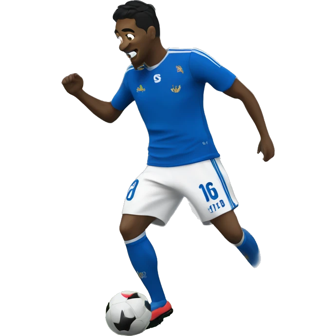 Real oviedo player dancing emoji