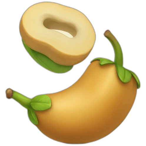 cashew fruit emoji