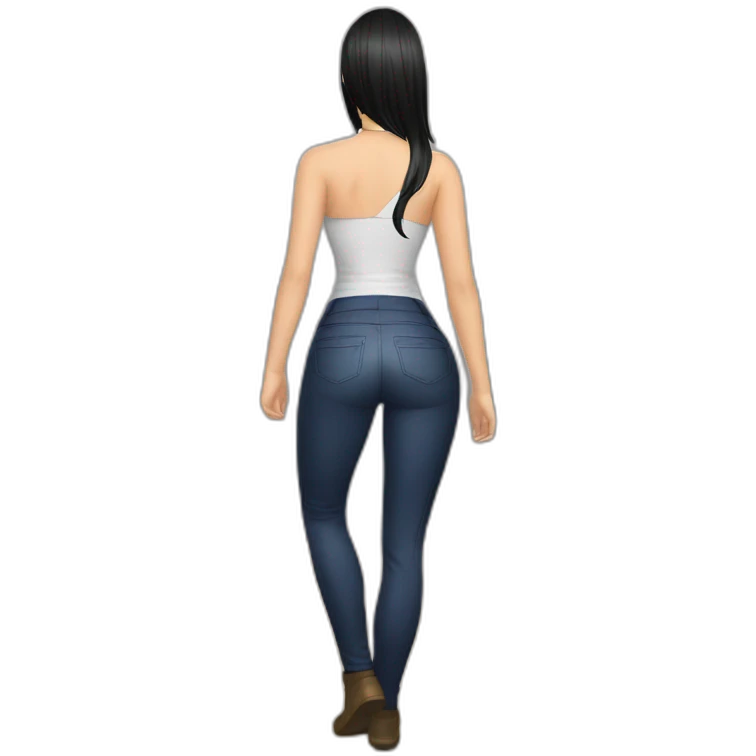 nico robin full body pawg back shot emoji
