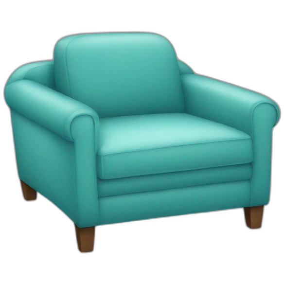 Chair in pool emoji