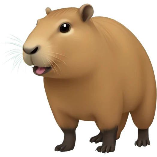 Capybara emoji