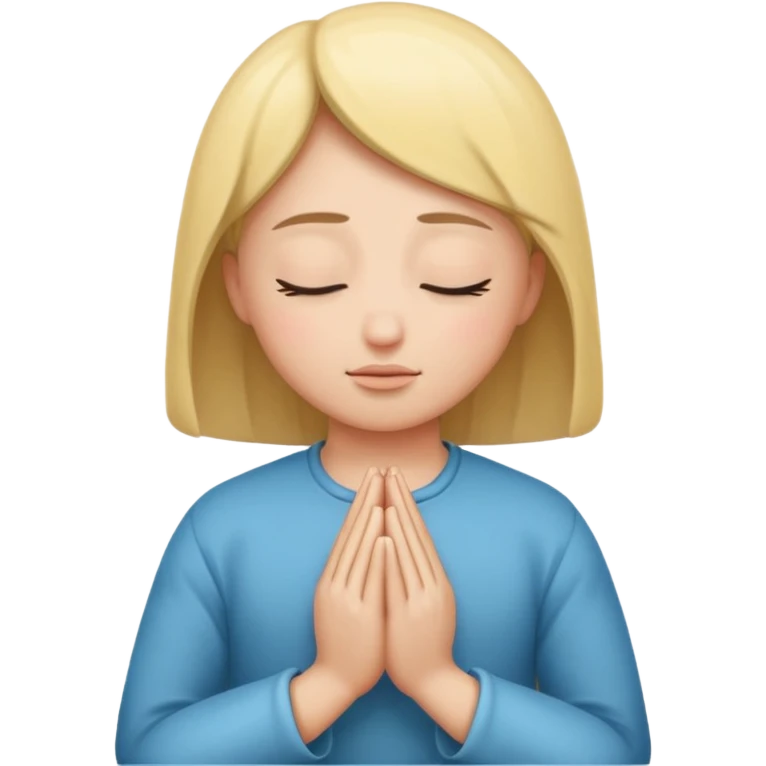 Praying emoji