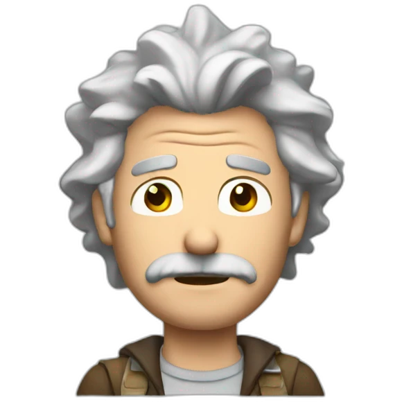 Rick from Rick and Mory  emoji