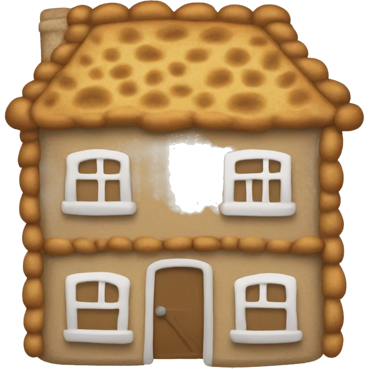 Gibgerbread house emoji
