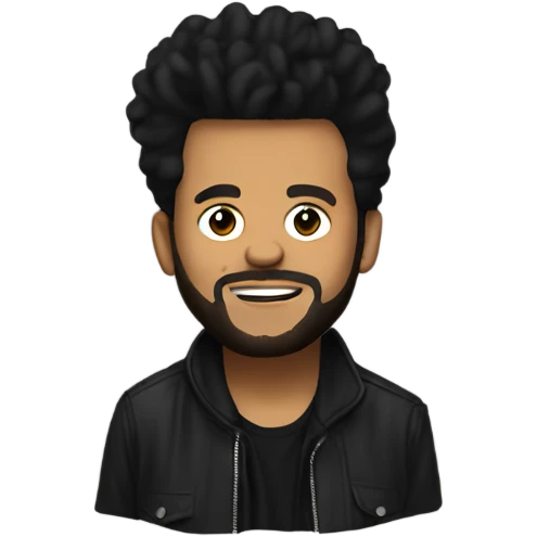 The weeknd emoji