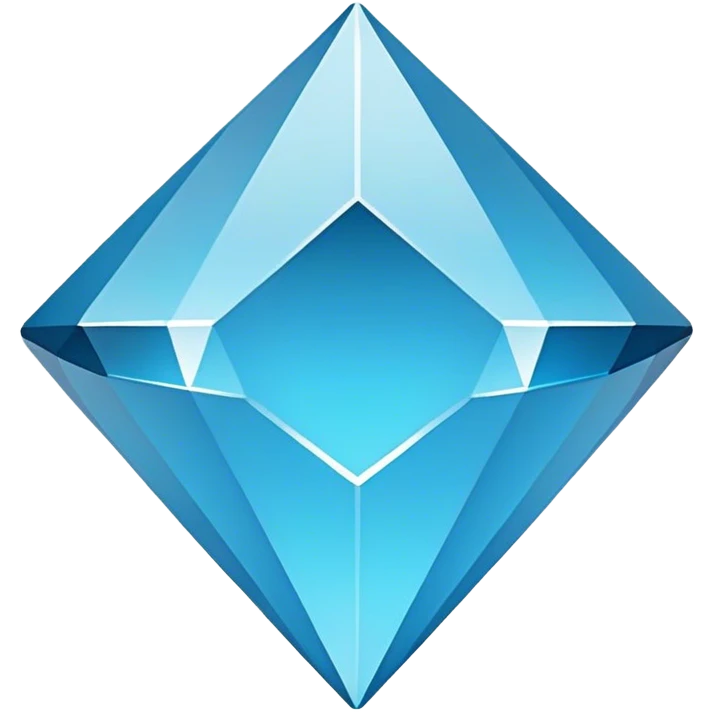 Minimalist Emoji Design:
- Flat, geometric blue diamond.
- Subtle "A" in the center.
- Inspired by Arch Linux and dwm minimalism.
- Clean lines, no extra details.
 emoji