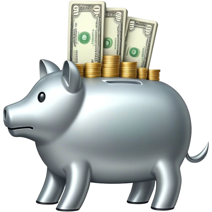 Un distributeur automatique de billets sur pattes emoji