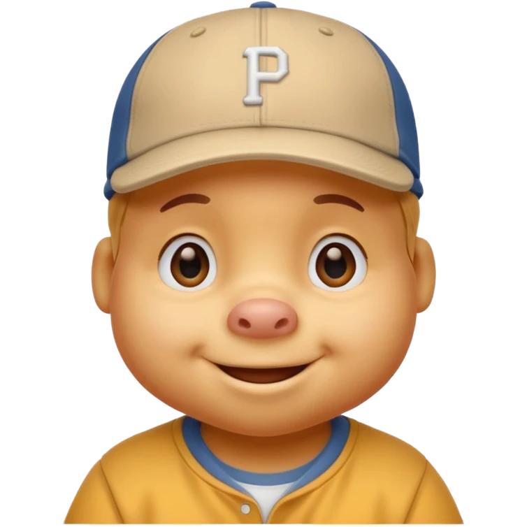 Pooh with cap  emoji