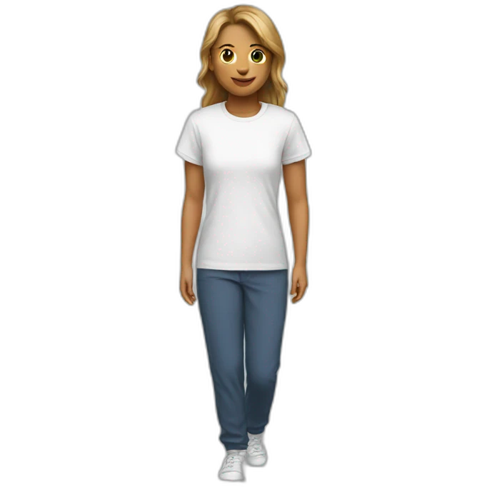 T-shirt and pants emoji