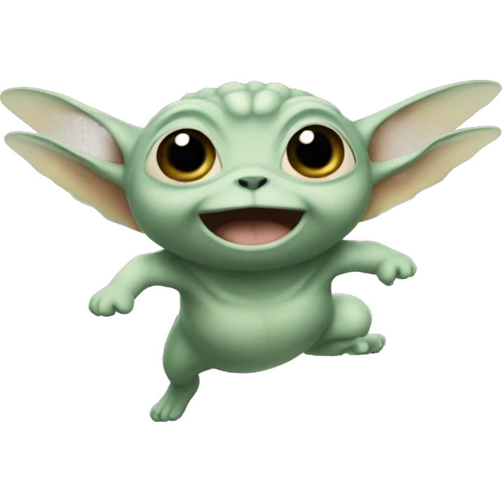 flying grogu emoji