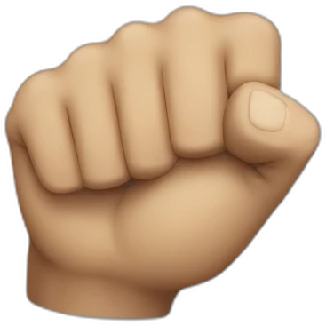 strong arm emoji