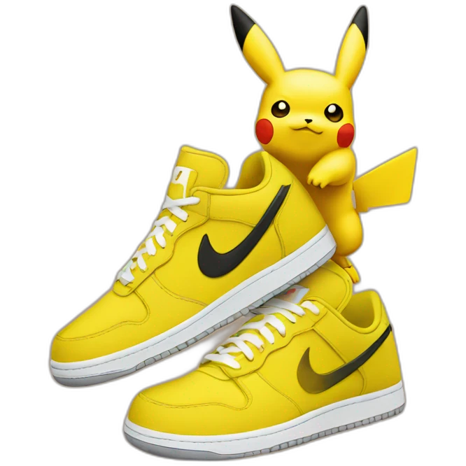 Pikachu Nike emoji