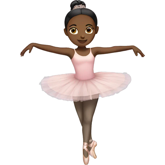 Black ballet emoji