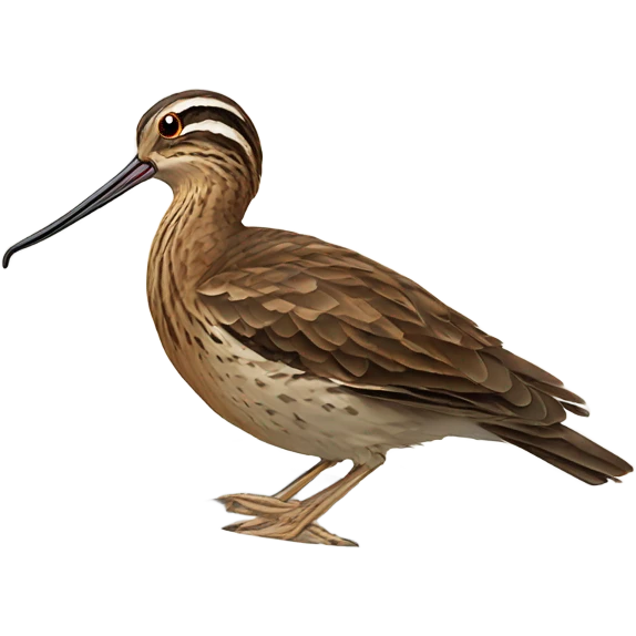 Snipe bird eating brown croissant while sitting on the toilet emoji