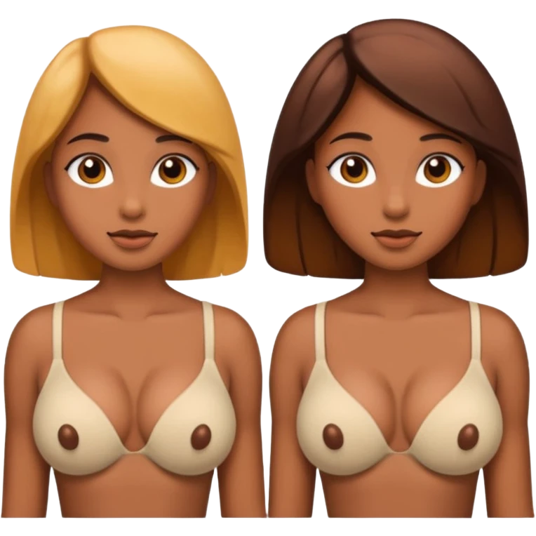 Brown Boobs emoji