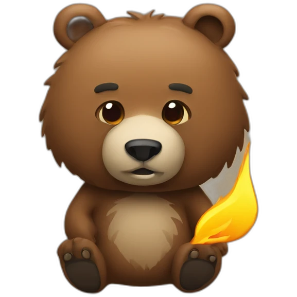 Grizzly with Gas make emoji