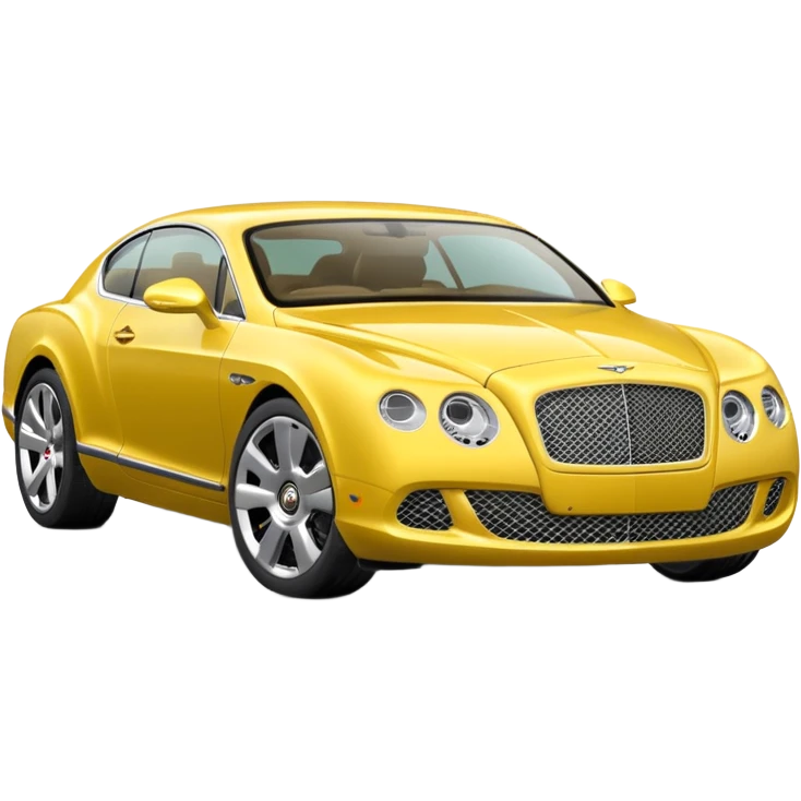 Yellow Bentley emoji
