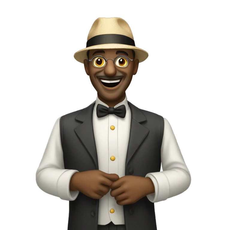 pessoa feliz chorando de felicidade emoji