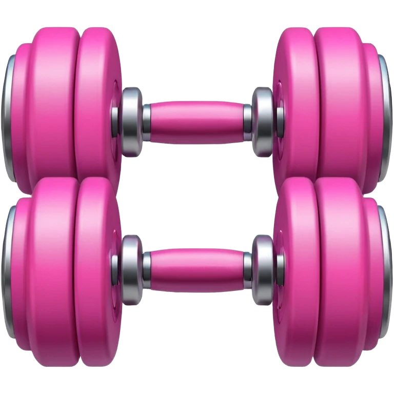 gym dumble emoji heart shape pink colour bq emoji