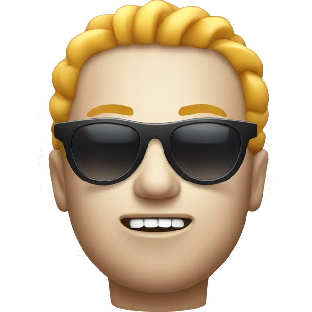 zipper-mouth face with sunglasses emoji