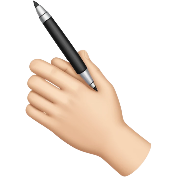 hand write emoji