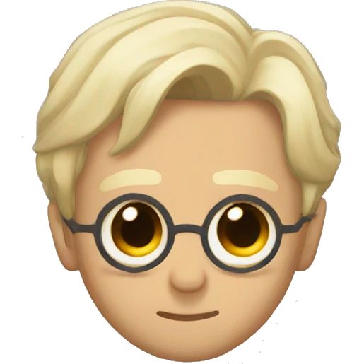 Harry Potter laying face down emoji