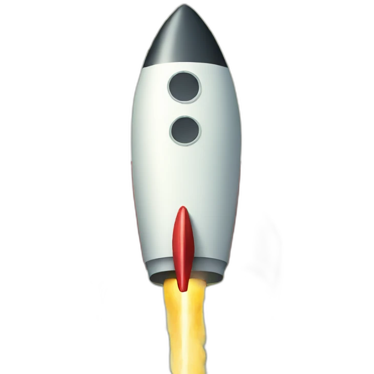 money rocket emoji