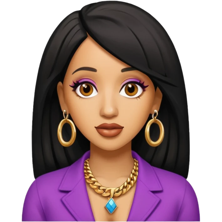 Cardi b  emoji
