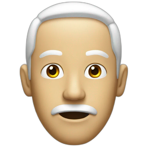 suspicious but open emoji