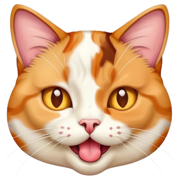 Cat sticking out tounge￼ emoji