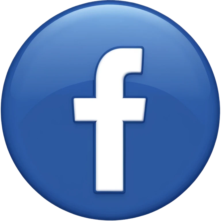 Facebook bagde blue emoji