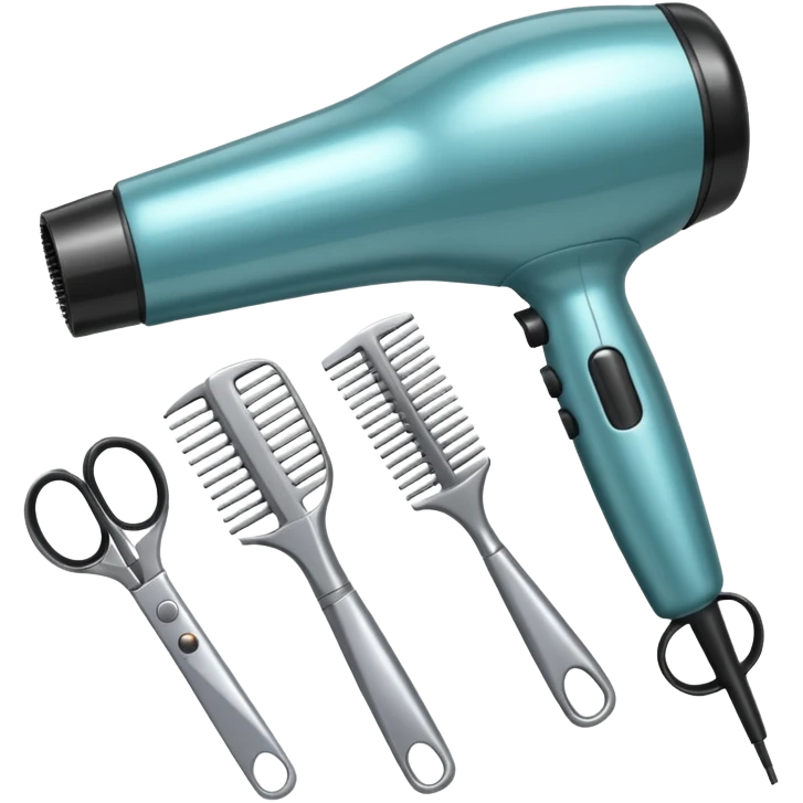Hairdressers equipment  emoji