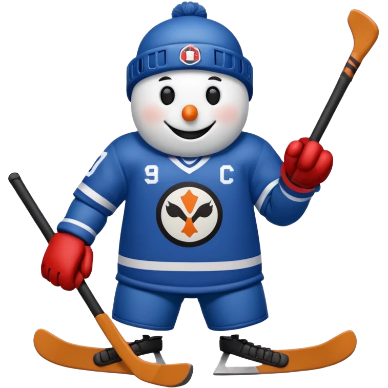 СНЕГОВИК ХК СИБИРЬ emoji