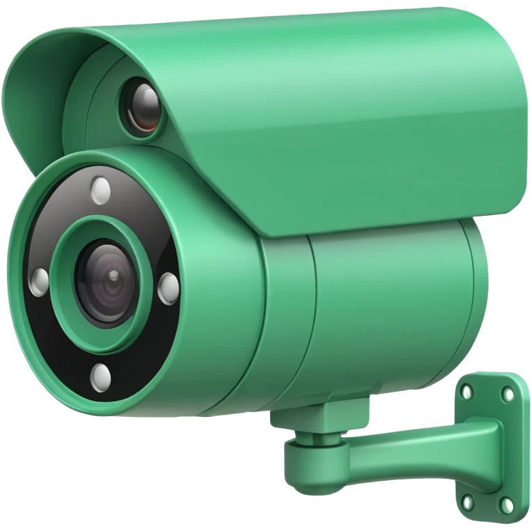 yeşil güvenlik kamerası emoji