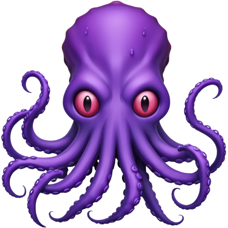 The Mind Flayer without face emoji