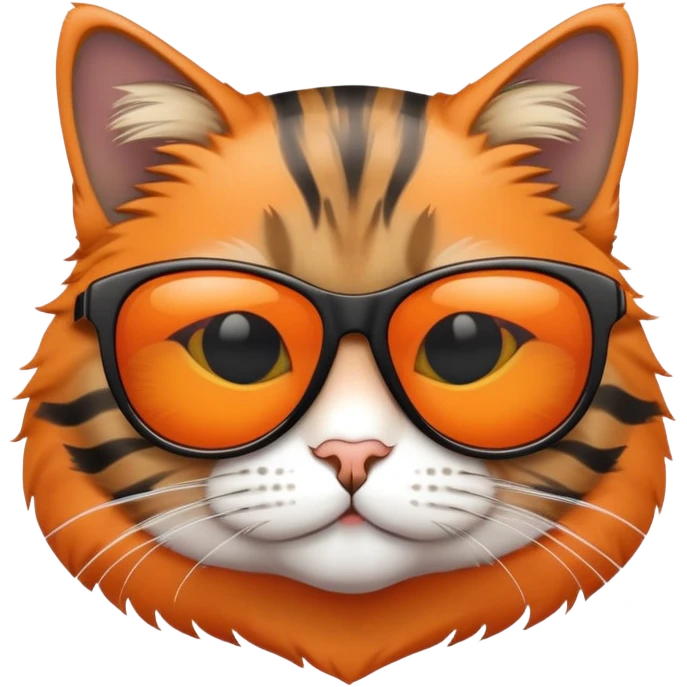 cat wearing sunglasses emoji