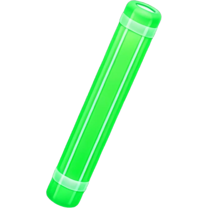 Glow stick emoji
