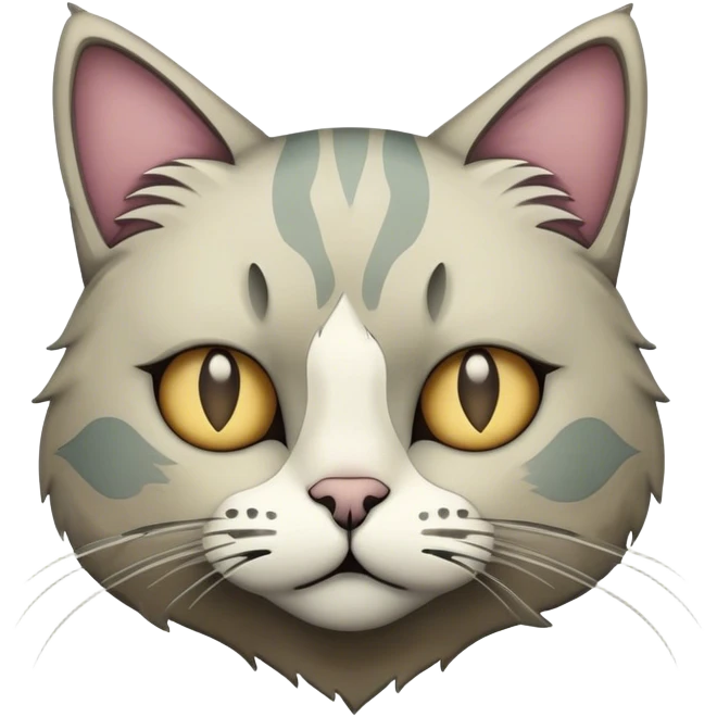 Grunge cat  emoji