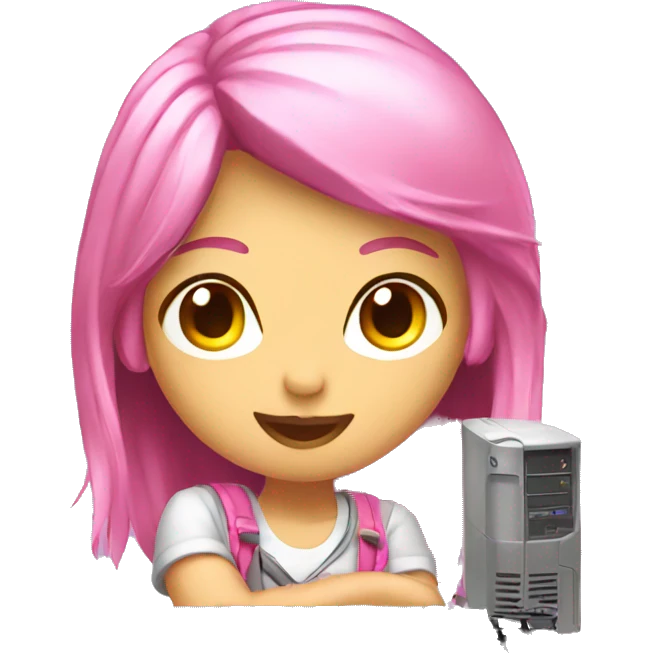Girly gaming pc emoji