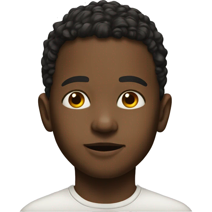 realistic portrait of a boy emoji