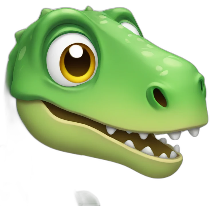 sad dinosaur emoji